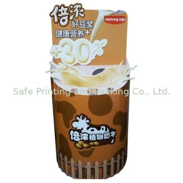 Exhibition Corrugated Cardboard Dump Bins , Promotion Bins