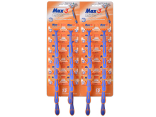 Non-removable head Triple Blade Razor