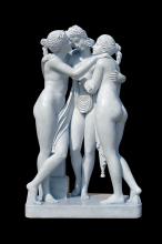 Life Size Religious the Graces Goddess Marble Statues