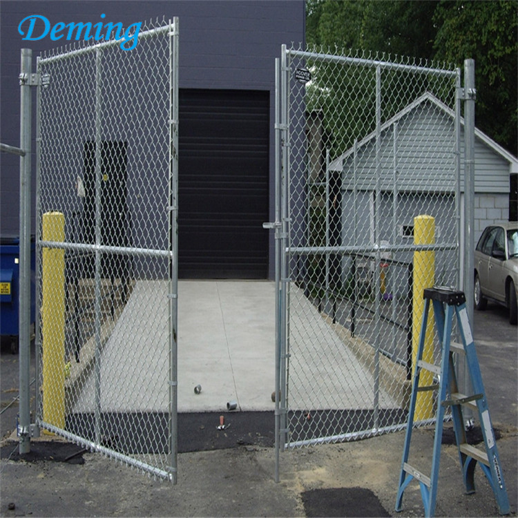 PVC Coated Wire Mesh Galvanised Stadium Fence Gates