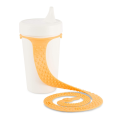 Silicone Food Silicone Sippy Puchar Uchwyt Pasek