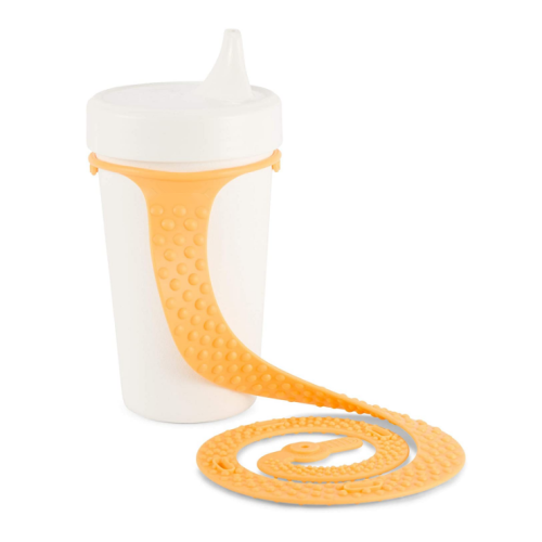 Makanan Gred Silikon Sippy Cup Holder Strap