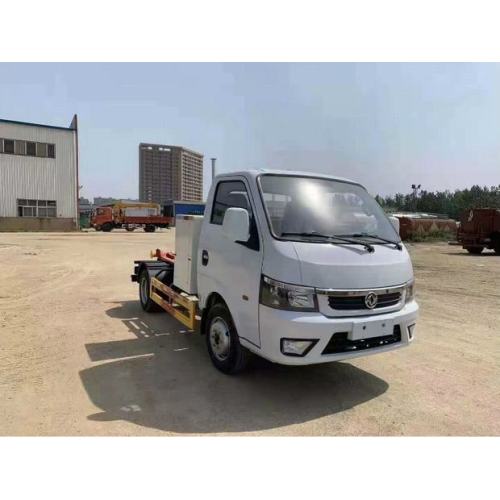 Dongfeng Small Hydraulic Arm Hook Lift Garbage Truck