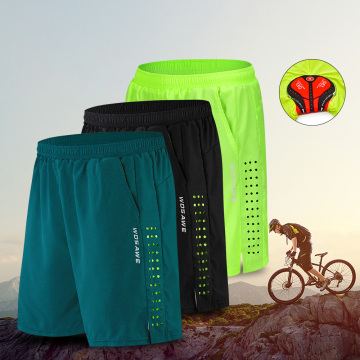 WOSAWE 3D Silicone Gel Pad Cycling Shorts for Mountain Biking