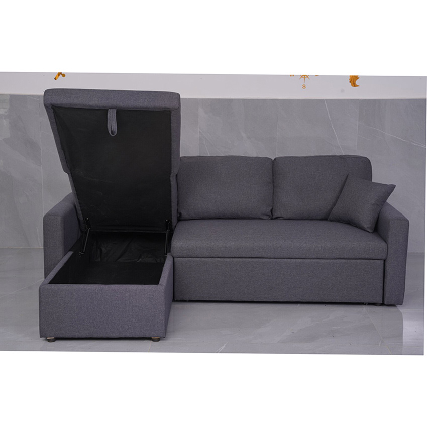 Saving Space Pull Out Sofa Bed with Storage