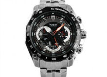 Soldier 186g Quartz Analog Watch White Dial ，mens Army Watches