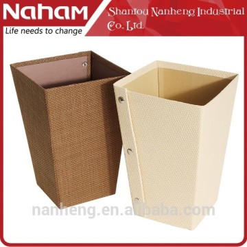 Naham unique novelty decorative wooden trash cans