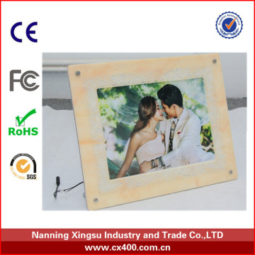 beautiful wedding photo frame led light photo