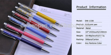 China Manufacturer Wholesale advertising stylus pens/best promotional pens