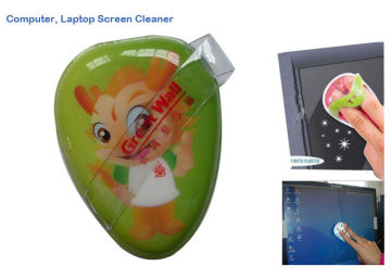 Logo Printed 2 Sides Computer Brush Computer Screen Cleaner And Keyboard Brush Cleaner