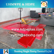 Hard plastic hdpe strip chain guide strip