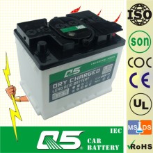 DIN60 12V60AH Dry Car Battery