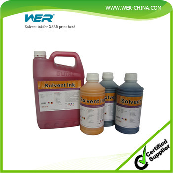 Solvent based xaar solvent ink