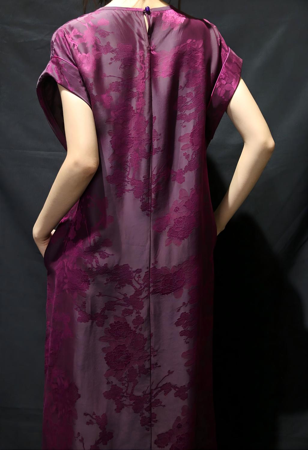 Vestido rosa maxi pink maxi dress