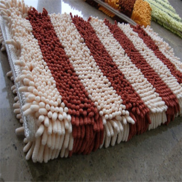 Luxury Double Color Microfiber Chenille Mats /carpet