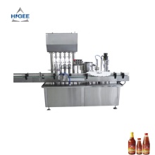 Automatic Chilli Paste and Sauce Bottling Machine for Fruit Sauce and Light Soy Sauce