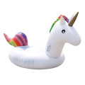 Unicorn Ride-on Pool Float Mat Uppblåsbara Ride-On