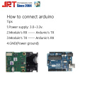 Sensores de distancia láser de 150 m de largo Arduino