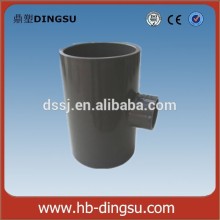 various white color pvc tee reducer