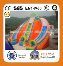 Feile-H65 inflatable hippo slides inflatable dry slide inflatable blue slide inflatable dry slide for sale inflatable slide