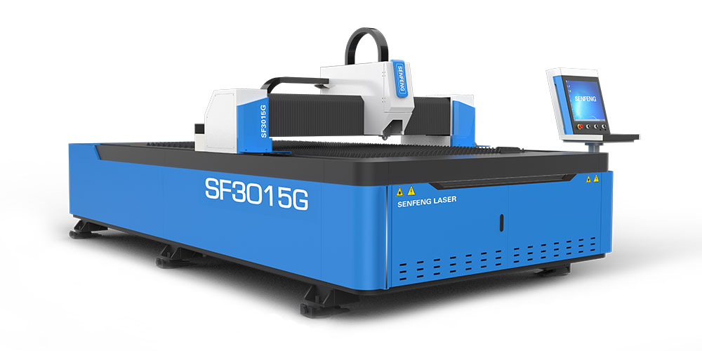 20W/30W/50W Fiber Laser Marking Machine with Rotary Device SENFENG  200F