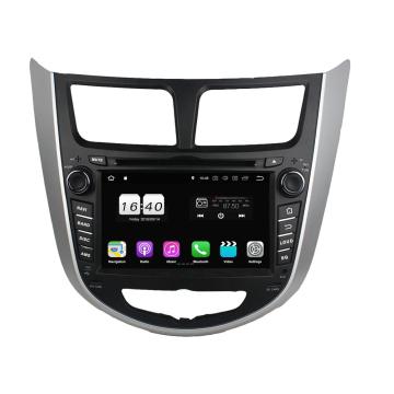 Android 8.1 car radio for Verna /Accent /Solaris 2011-2012