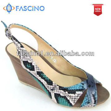 Print Leather Footwear Sandals For Women