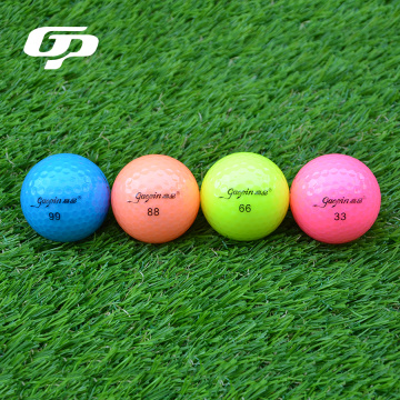 Putt colorido juego bola de golf bola de regalo