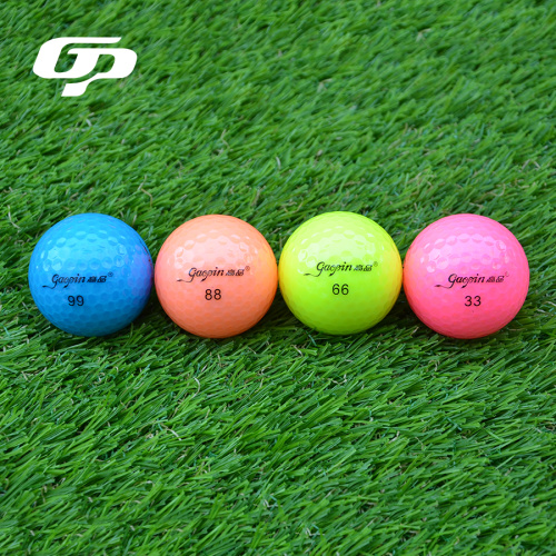 2-Parçe Crystal Clear Golf Tournament Ball