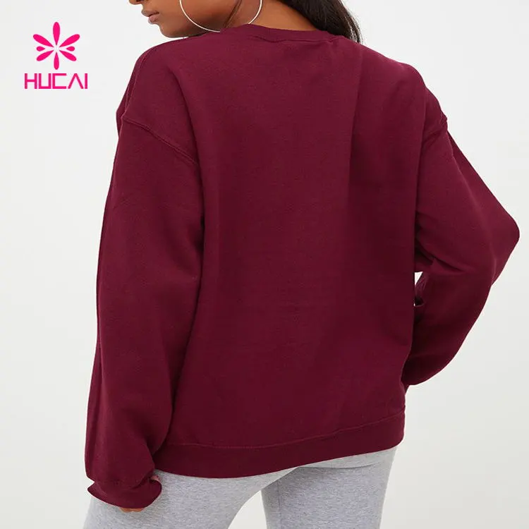 Outdoor Comfortable Crew Neck Pullover Sweatshirts