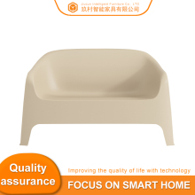 Outdoor double plastic chair