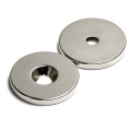 Disc Rare earth Neodymium magnet with screw hole