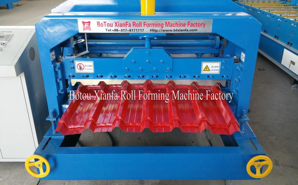 Croatia style Glazed Tile Roof Roll Forming Machine