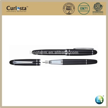 Metal roll cap fountain pen
