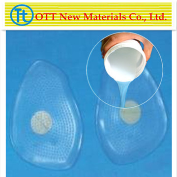 shoes silicon/liquid silicone rubber for foot health care insoles