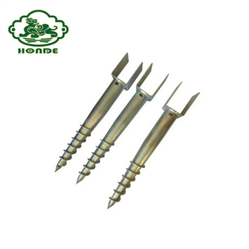 CE dan ISO Screw Galvanized Ground Screw