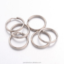 Pandahall Platinum Iron Split Rings - 16mm, 2000 Pieces with Double Loops - Jump Rings