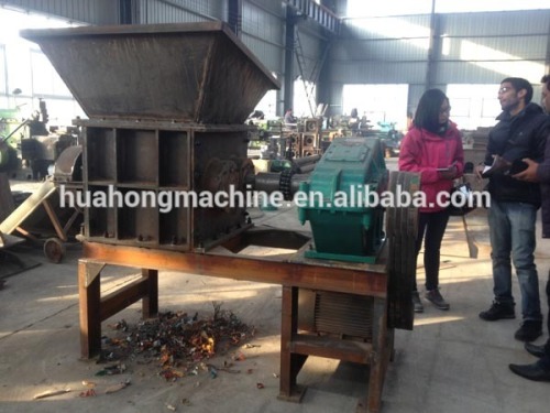 Hot sale double shaft scrap metal shredder,scrap metal shredder machine price