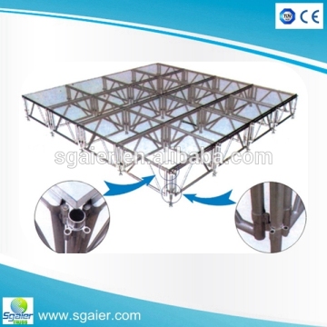 Aluminum Pole Stage,Stripper Dance Stage, Dance Stage Platform adjustable height