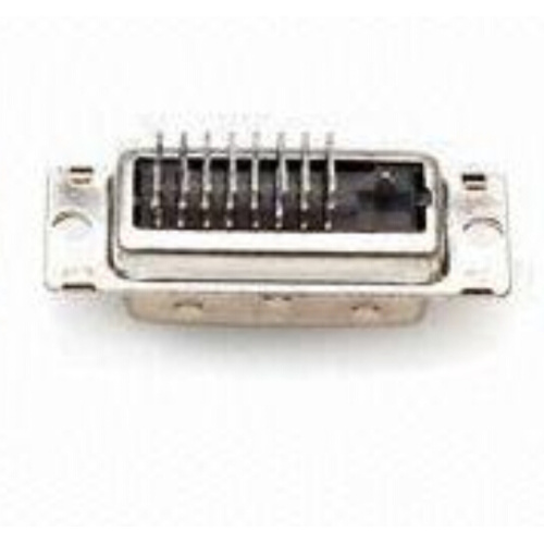 DVI 24+1 Male Angle DIP Type Connector