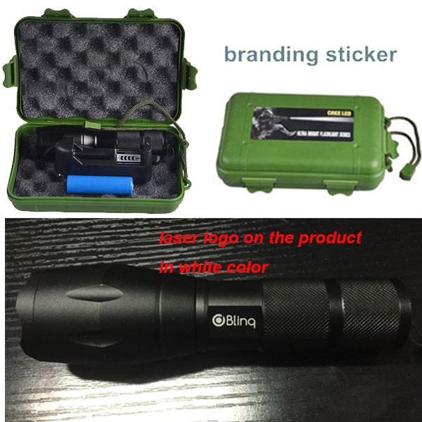 2km Distance Flashlight Zoomable 10W XML T6 LED G700 Torch Flashlight With 5 Light Modes