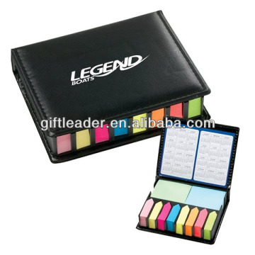 PU Leather Sticky Note Organizer