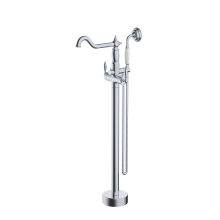 New Style Classical Design Brass Bath Shower Floor Standing Mixer