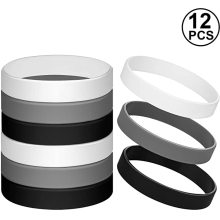 Pulseras de pulseras en blanco de múltiples colores personalizados