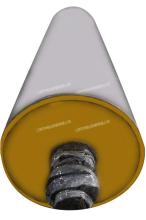 seamless steel matted steel roller