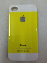 TPU material mobile phone case for Iphobe5S (yellow color)