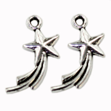 Classics Shooting Star Bead Charms Mode Zinklegering Hangers Armband Sieraden Ornament Accessoire: