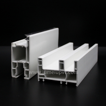 80mm PVC Sliding Windows Doors with PVC Profile