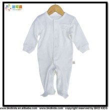 BKD plain bamboo baby romper sleeper