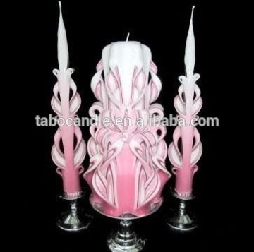 Handmade Carved Candle Perfect Gift Or Home Decoration